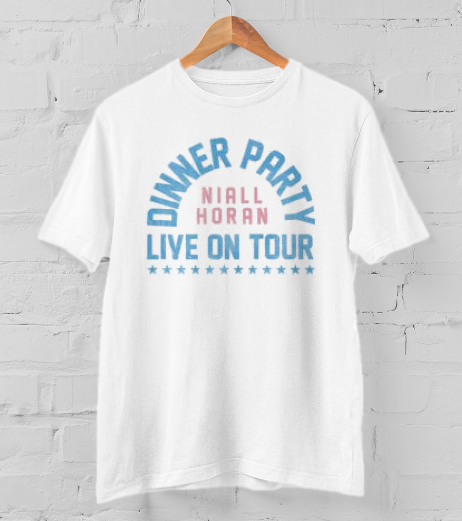 Dinner Party Live On Tour Niall Horan Tank Ziggo Dome Store T-Shirt