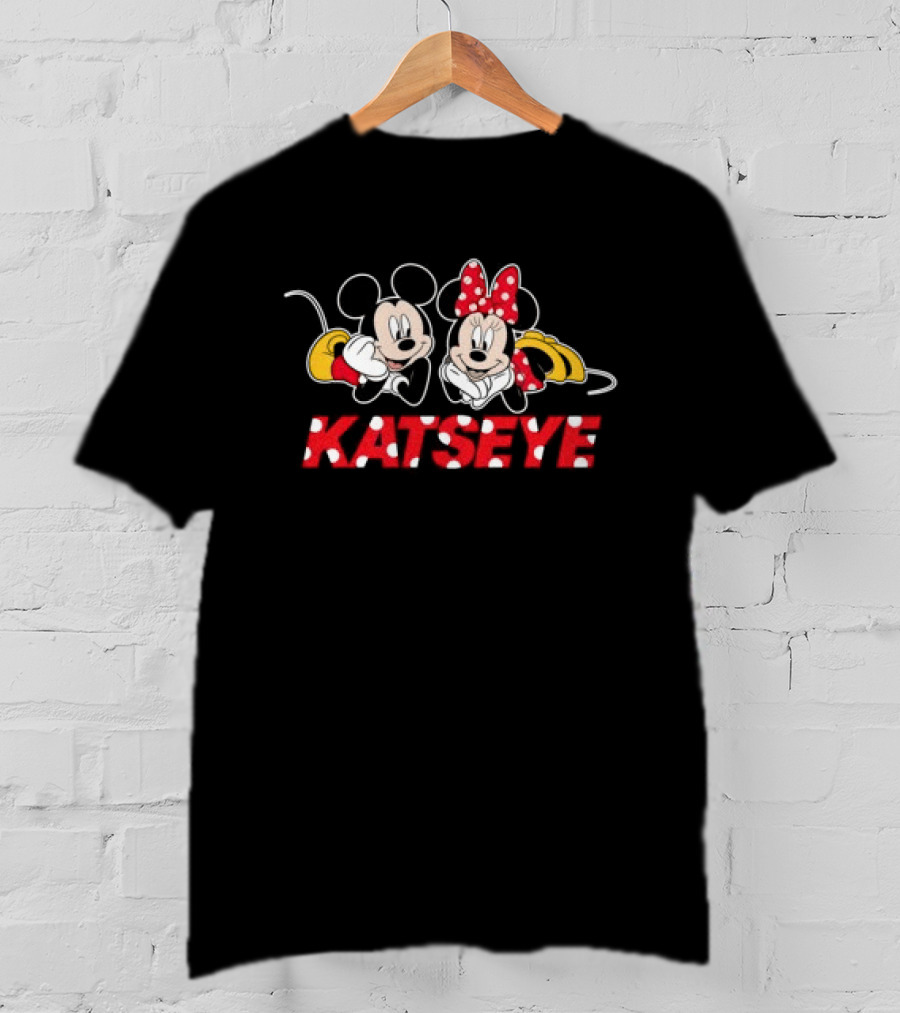 Complex Shop Katseye Mickey Minnie Collaboration T-Shirt