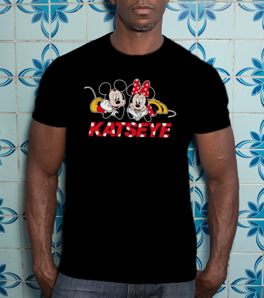 Complex Shop Katseye Mickey Minnie Collaboration T-Shirt