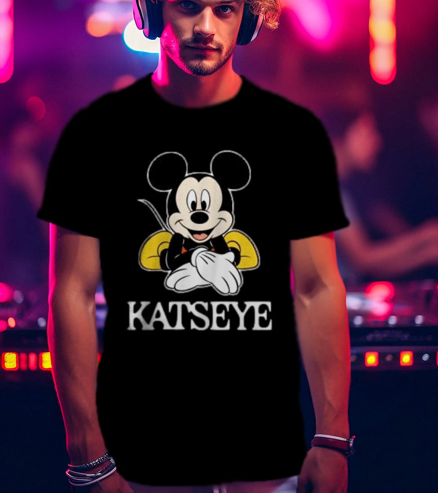 Katseye X Disney Mickey Mouse Katseye X Minnie Crop T-Shirt