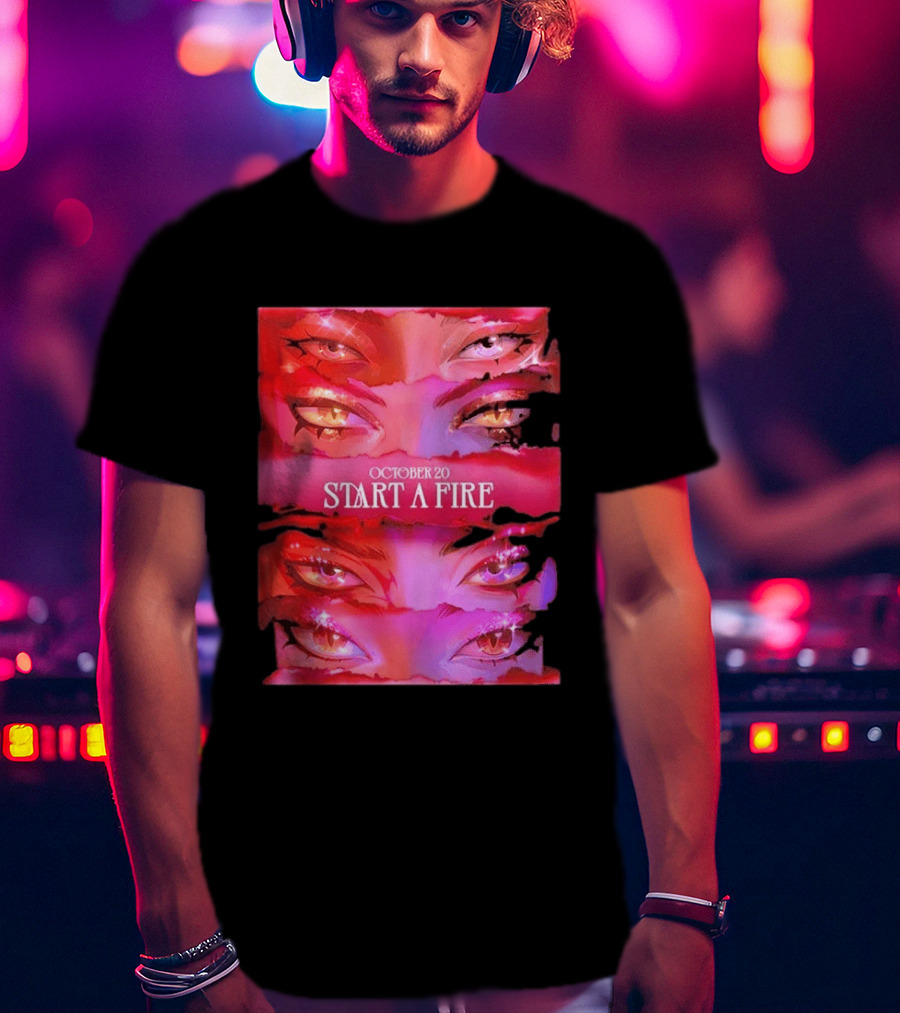 KDA League Of Legends Start A Fire October 20 2026 T-Shirt