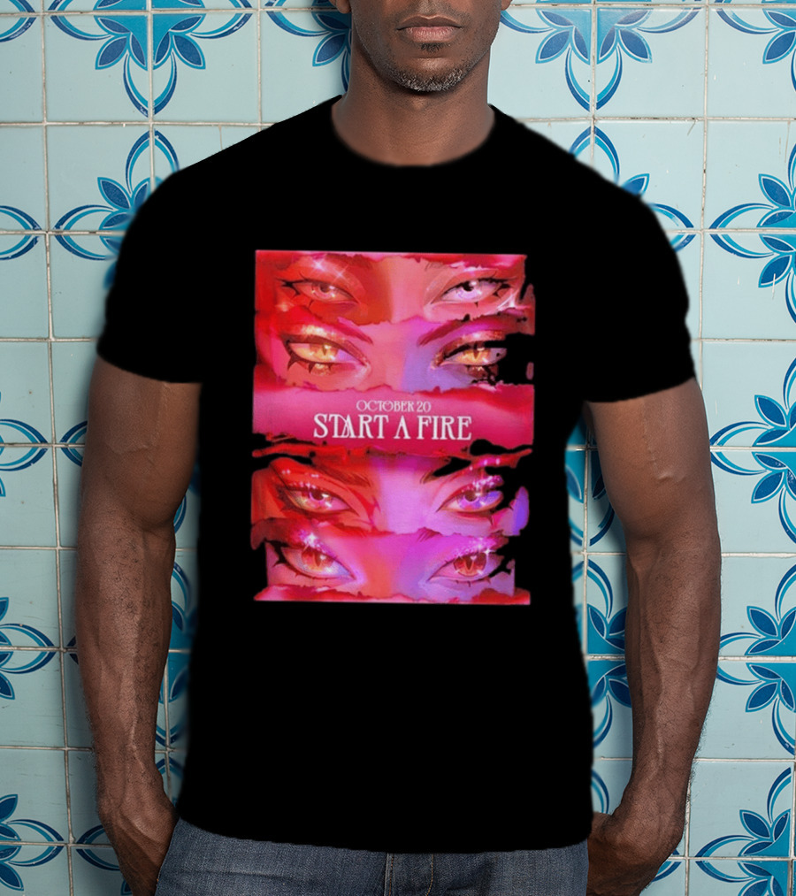 KDA League Of Legends Start A Fire October 20 2026 T-Shirt