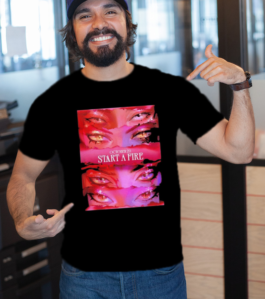 KDA League Of Legends Start A Fire October 20 2026 T-Shirt