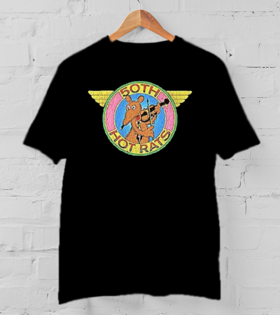 50th Hot Rats Anniversary Winged T-Shirt