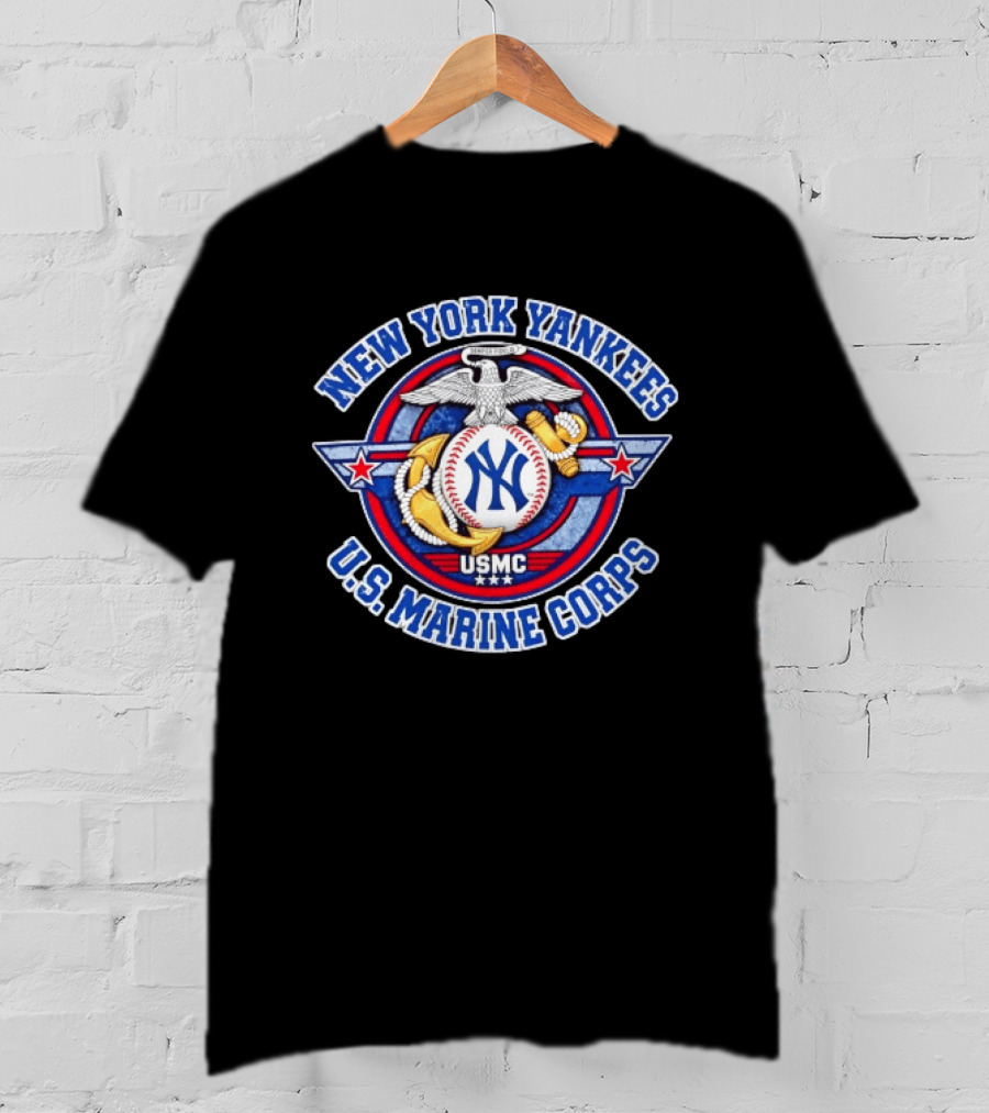 New York Yankees USMC Semper Fidelis T-Shirt