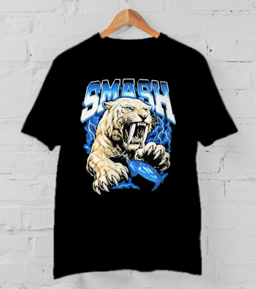 SMASH Predators 2026 Nashville Fierce Tiger Claw Lightning T-Shirt