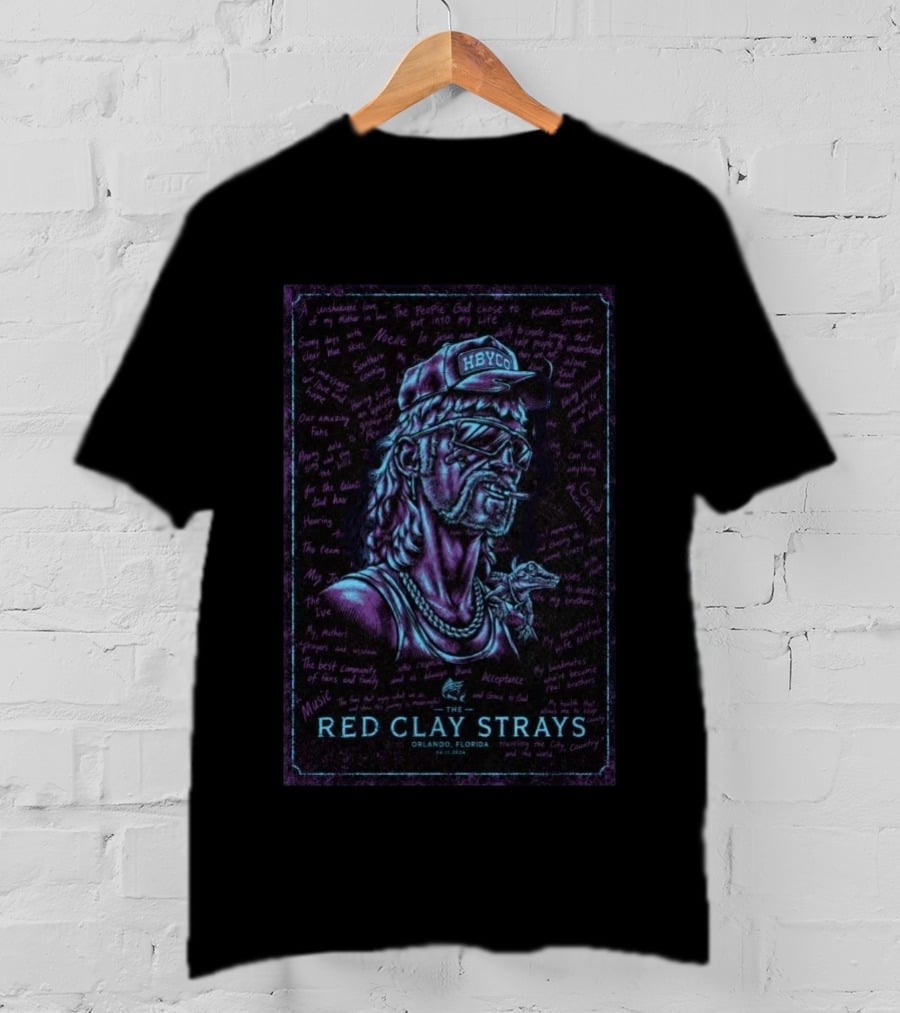 The Red Clay Strays Orlando Florida October 14 2026 HBYCO T-Shirt