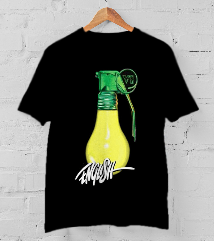Wynwood Walls Store Ron English Light Bulb Grenade T-Shirt