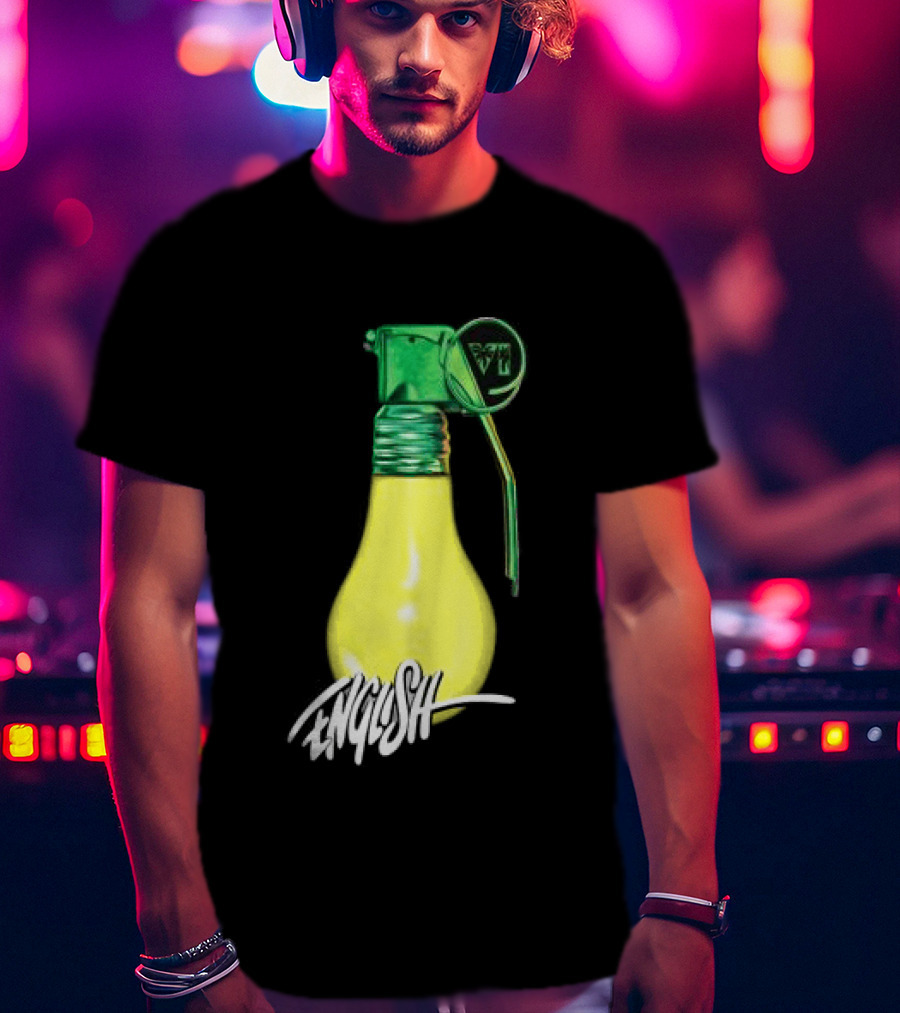 Wynwood Walls Store Ron English Light Bulb Grenade T-Shirt