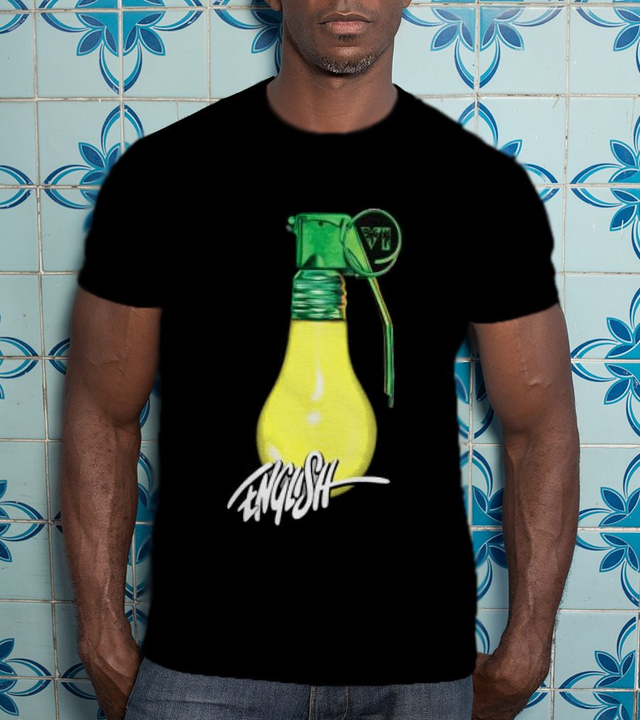 Wynwood Walls Store Ron English Light Bulb Grenade T-Shirt