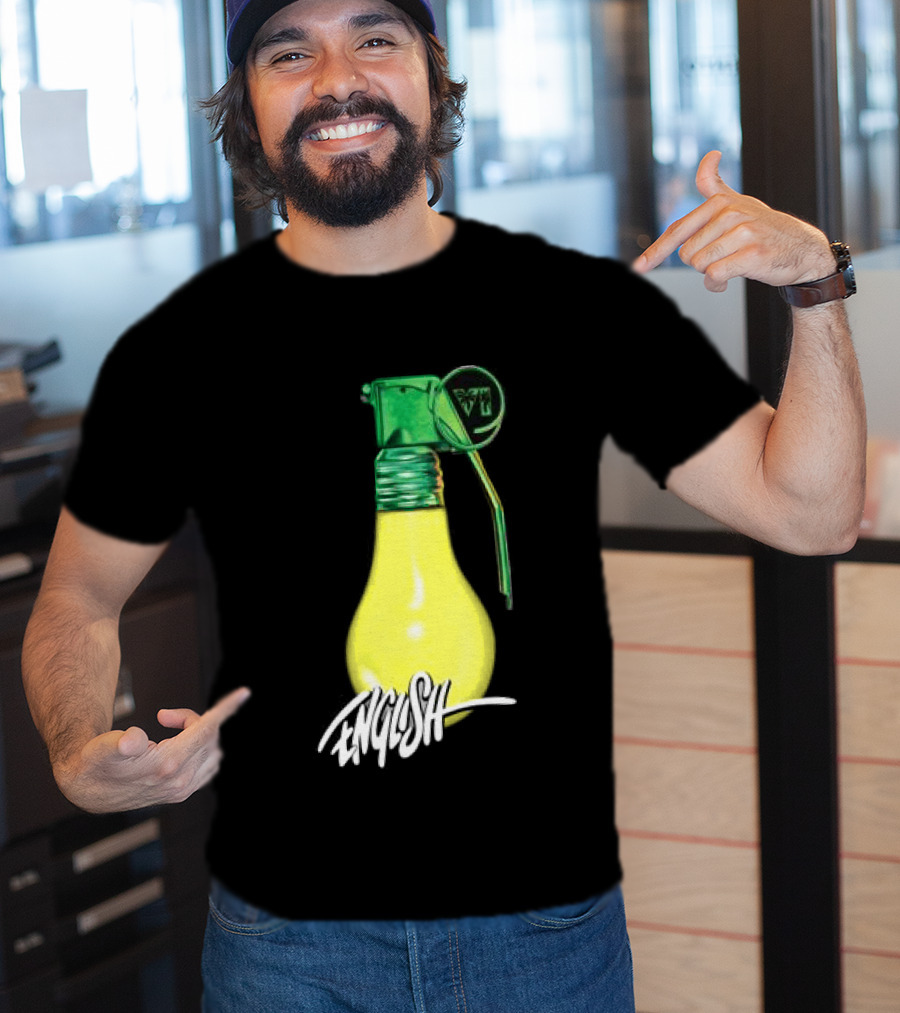 Wynwood Walls Store Ron English Light Bulb Grenade T-Shirt