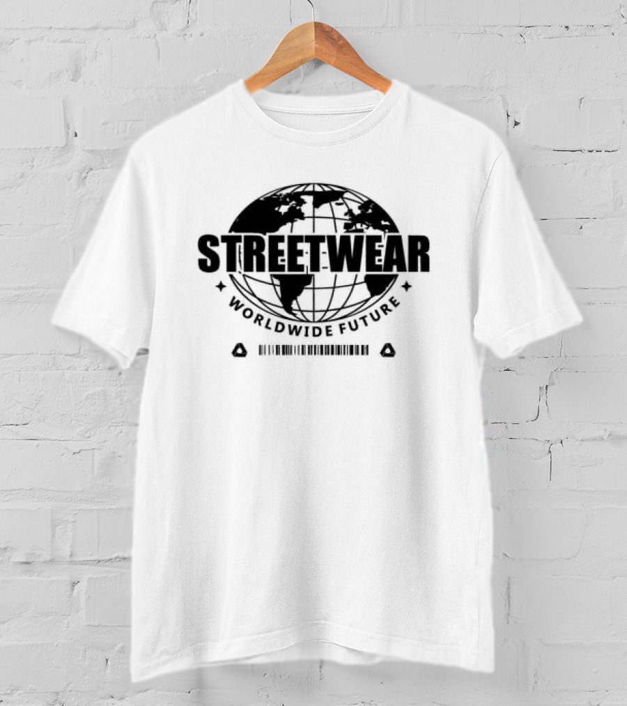 Bloza Store Streetwear Worldwide Future Globe Boxed T-Shirt