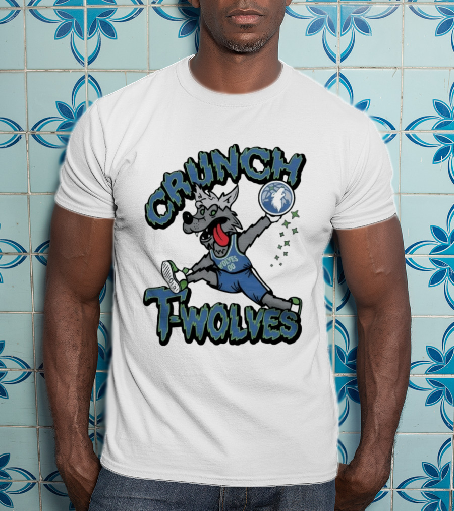 Crunch Wolves Wolves 00 Basketball T-Shirt