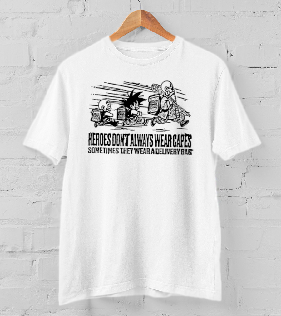 Dragon Ball Heroes Sometimes They Wear A Delivery Bag T-Shirt