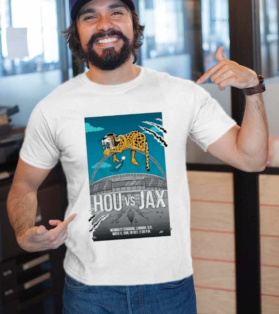 HOU Vs JAX Wembley Stadium London Week 6 Sun 18 Oct 2:30 PM T-Shirt