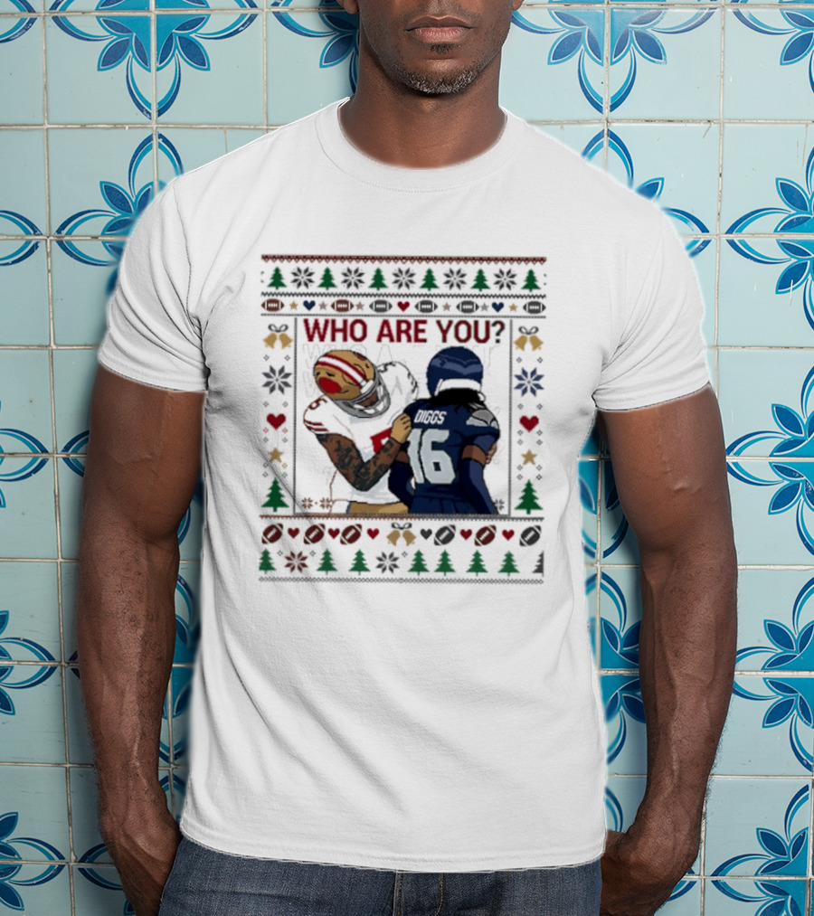 Mike Evans Who Are You Ugly Christmas Sweater Football T-Shirt