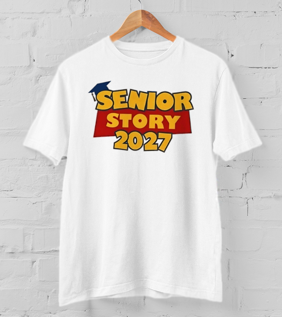 Senior Story 2027 Graduation Theme Inspired By Toy Story T-Shirt