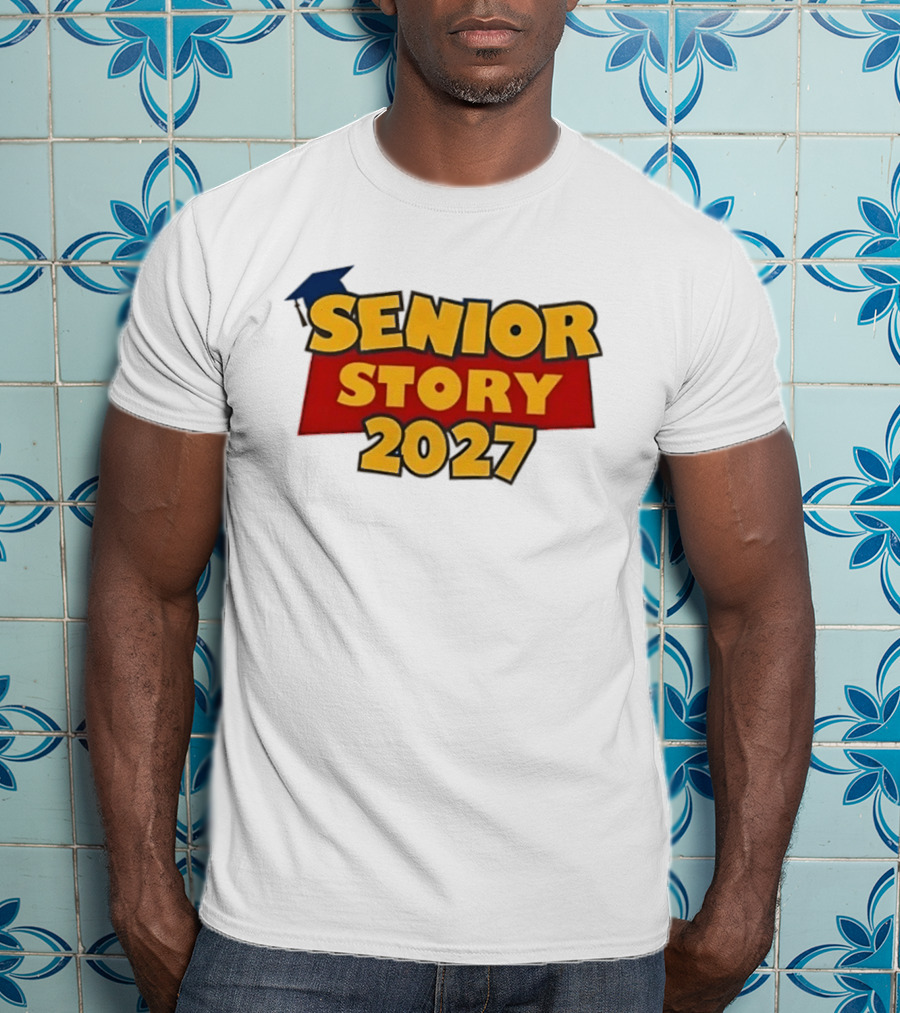 Senior Story 2027 Graduation Theme Inspired By Toy Story T-Shirt