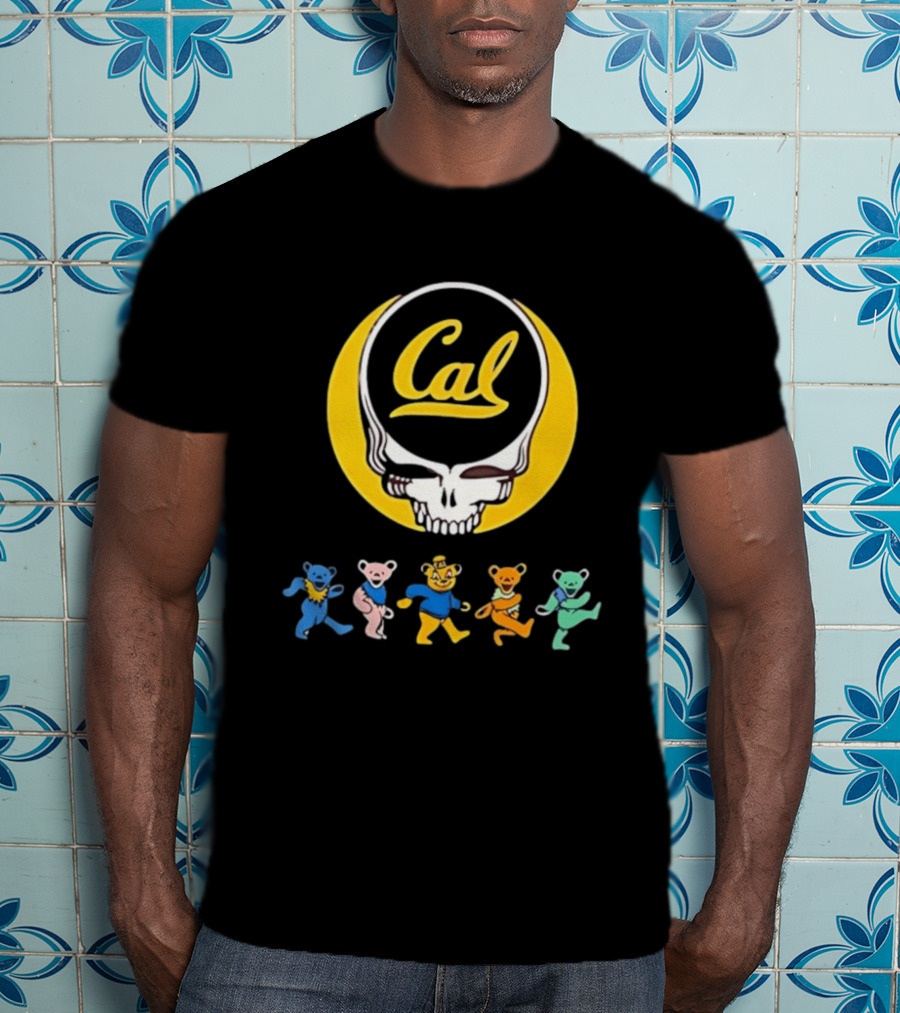 Cal Golden Bears Grateful Dead Steal Your Face Dancing Bears 2026 T-Shirt