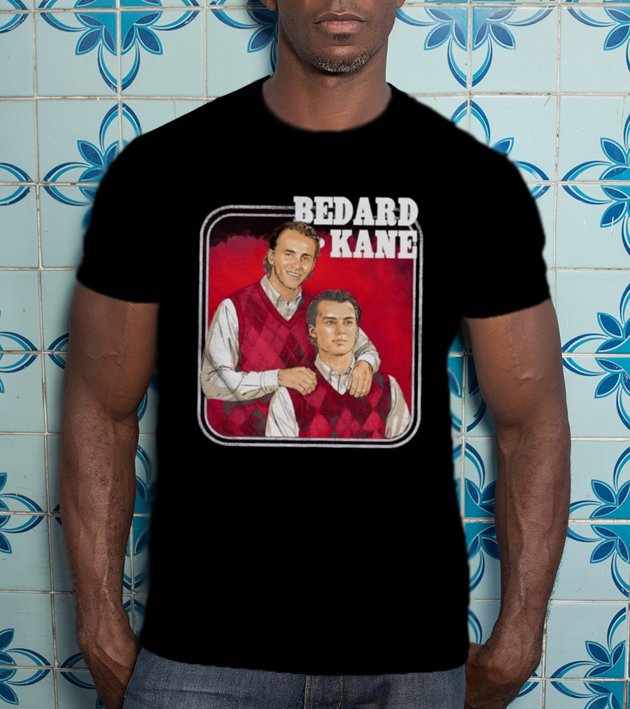 Connor Bedard Patrick Kane Chicago Step Brothers Hockey T-Shirt