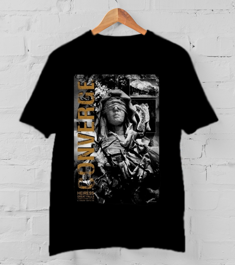 Converge Heiress Great Falls Seattle October 15 2026 Limited Edition T-Shirt