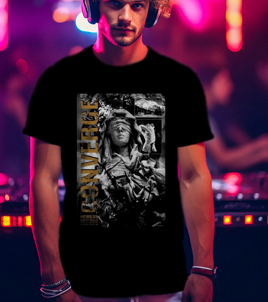 Converge Heiress Great Falls Seattle October 15 2026 Limited Edition T-Shirt