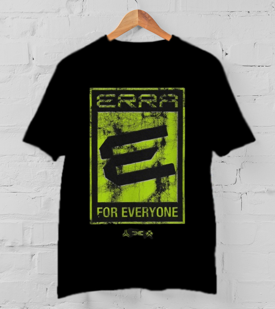 Erra For Everyone Grunge E Xbox Gaming T-Shirt