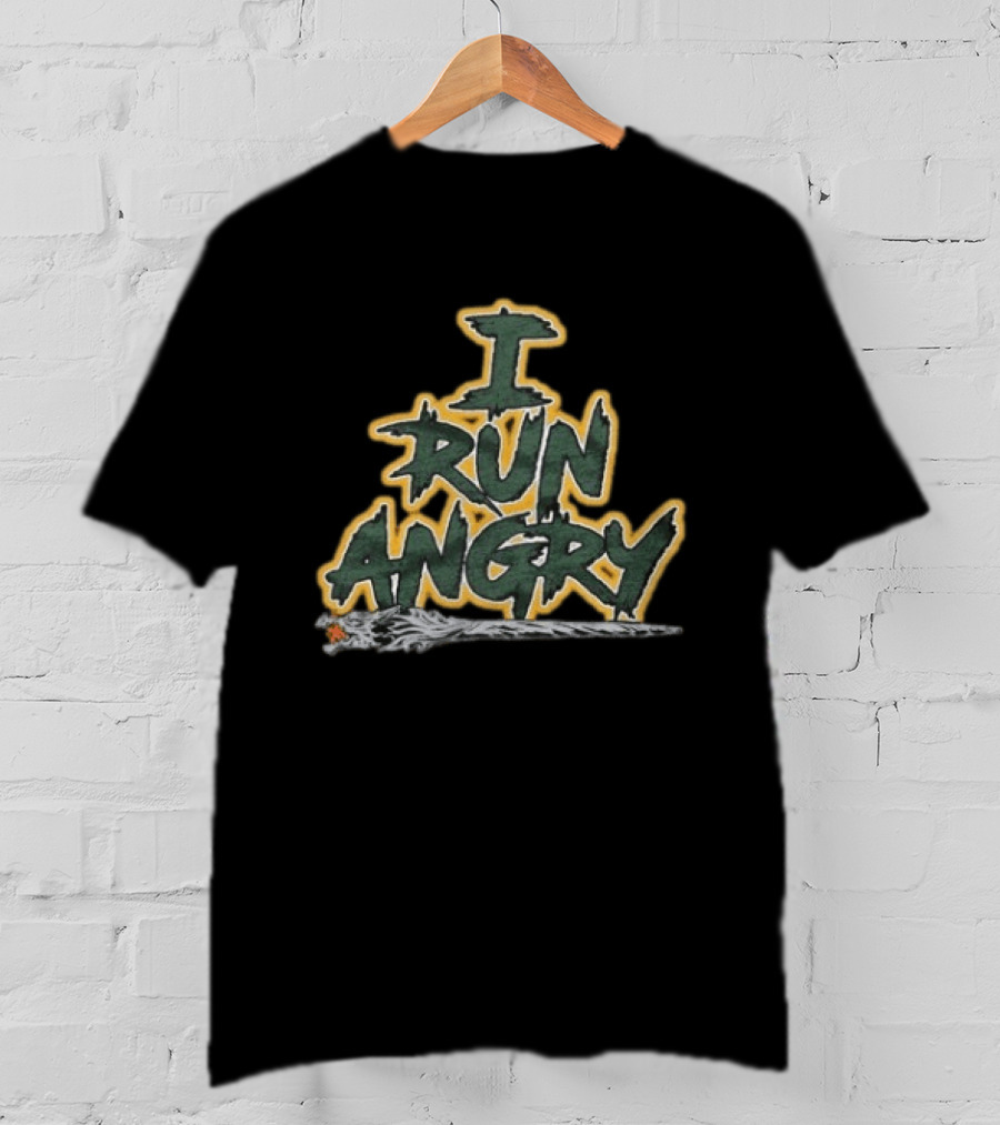 MarShawn Lloyd 32 I Run Angry Green Bay Packers T-Shirt