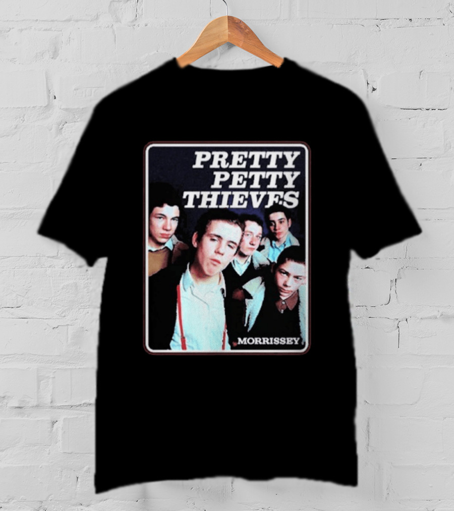 Pretty Petty Thieves Morrissey Band Photography T-Shirt