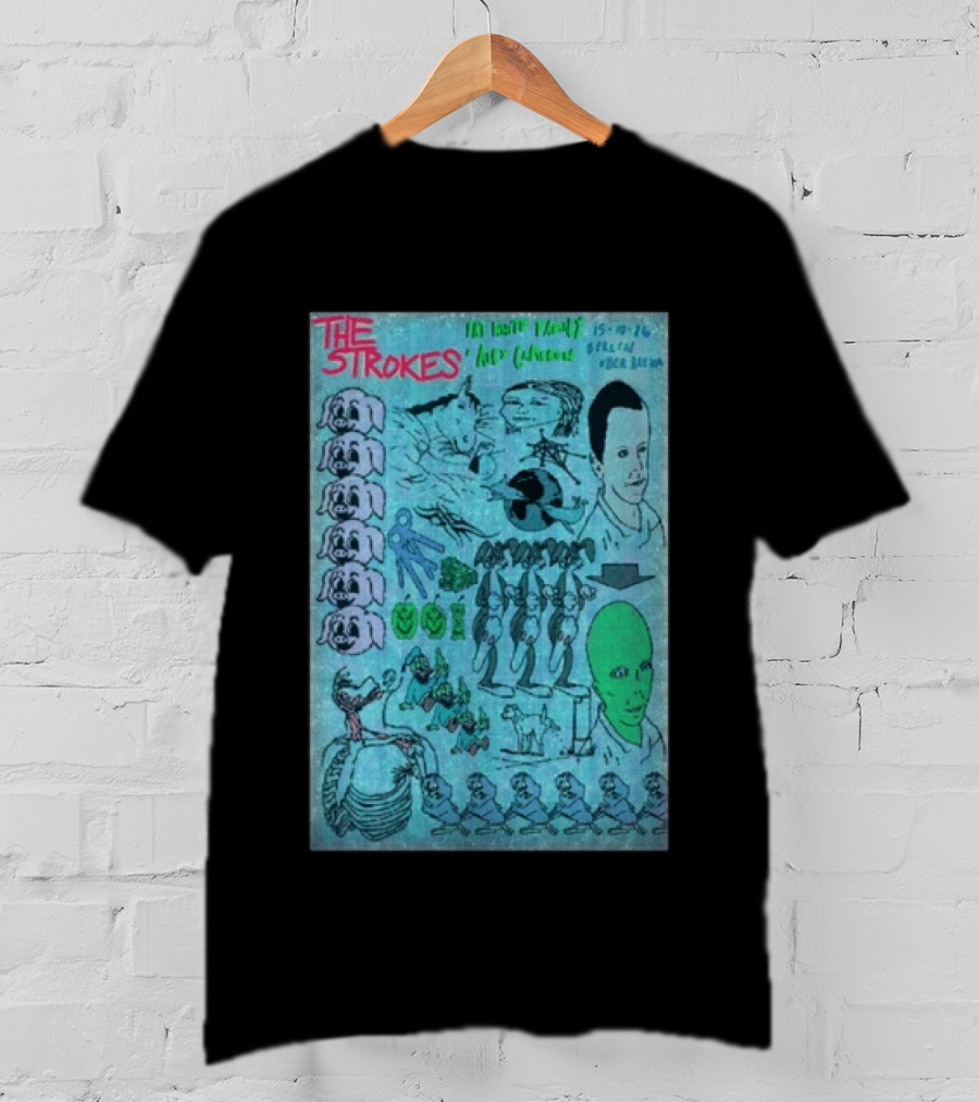 The Strokes Uber Arena Berlin Germany October 15 2026 T-Shirt