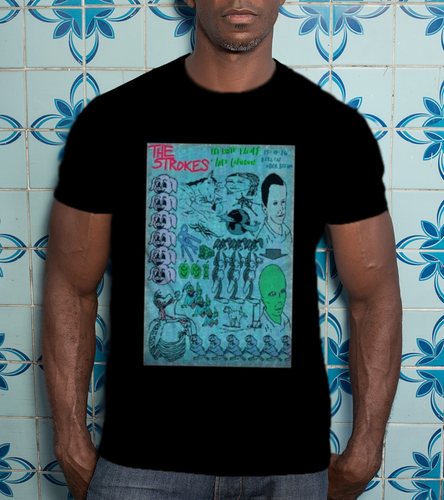 The Strokes Uber Arena Berlin Germany October 15 2026 T-Shirt