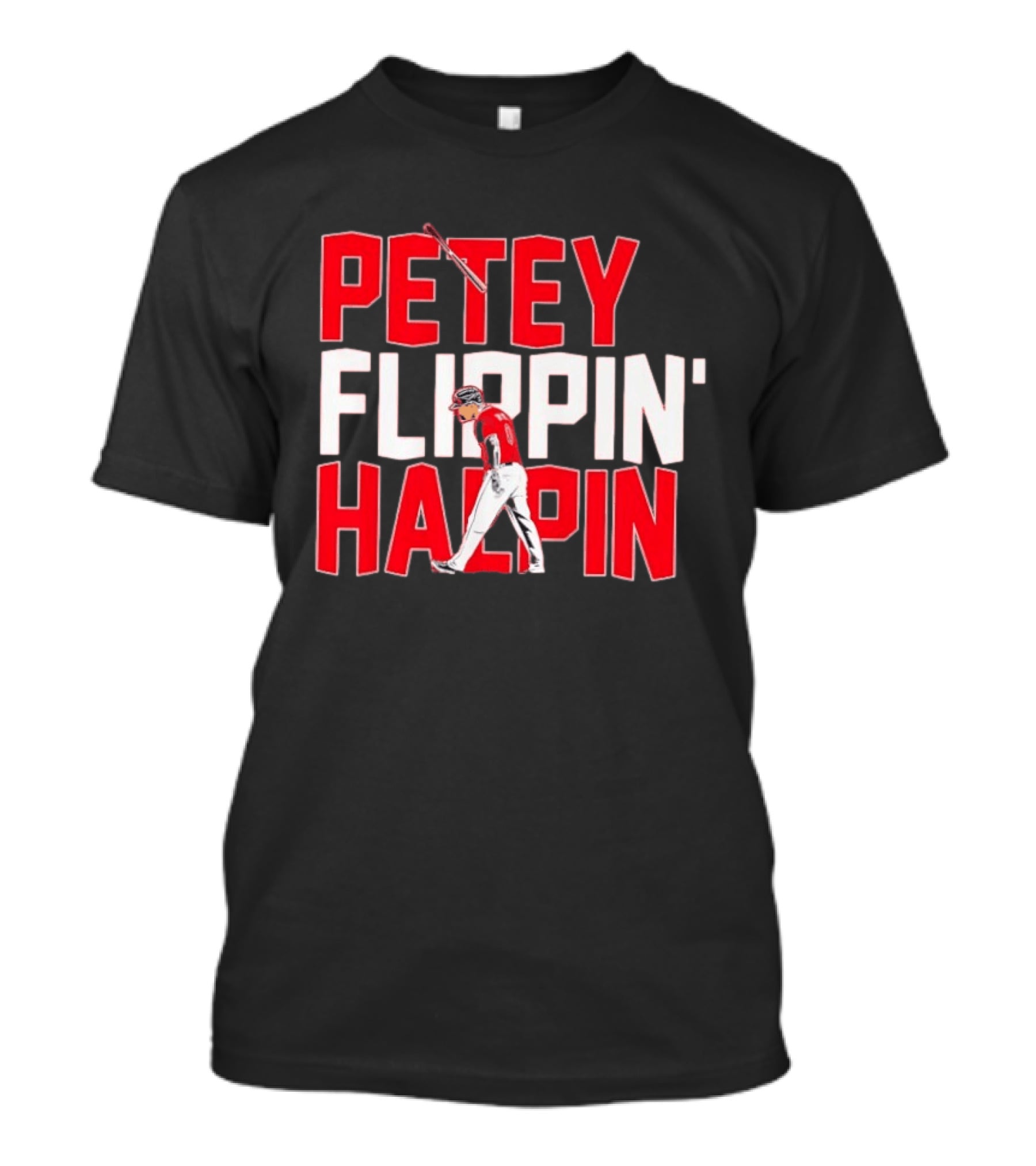 Petey Flippin' Halpin Baseball Cleveland Guardians T-Shirt