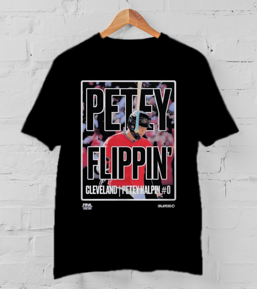 Petey Flippin' Cleveland Petey Halpin #0 T-Shirt