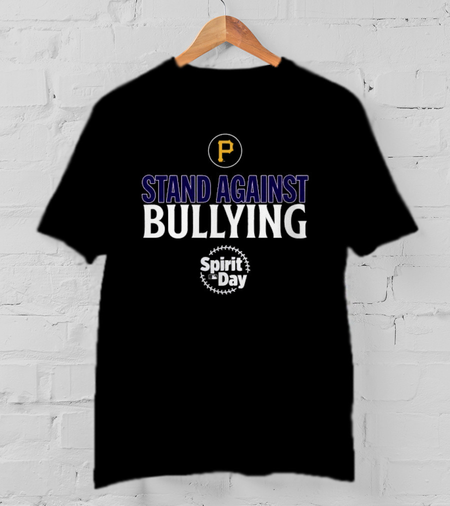 Pittsburgh Pirates Stand Against Bullying Spirit Day T-Shirt