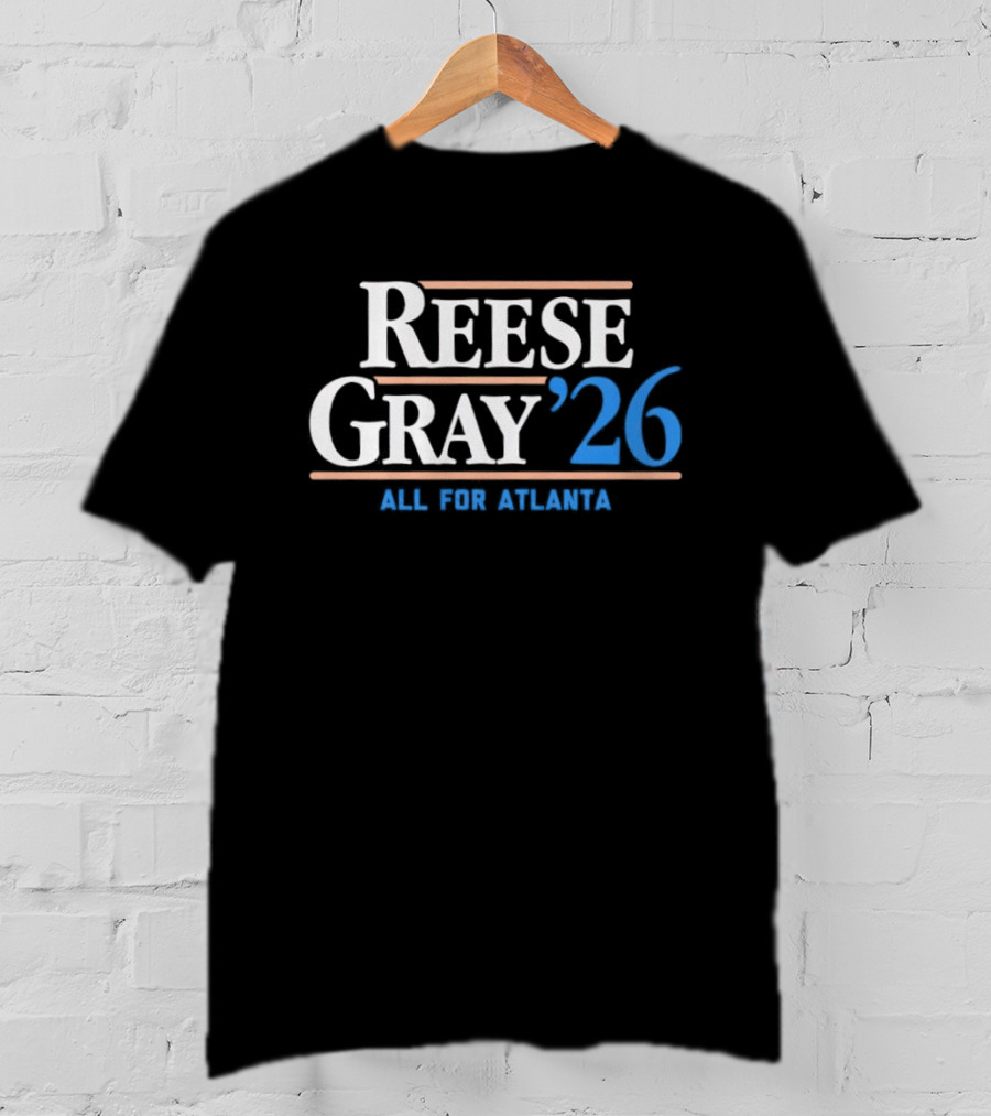 Reese Gray 26 All For Atlanta Dreams T-Shirt