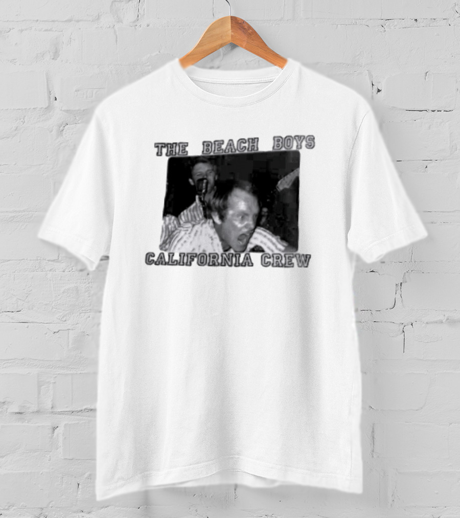The Beach Boys California Crew Vintage Concert Photo T-Shirt
