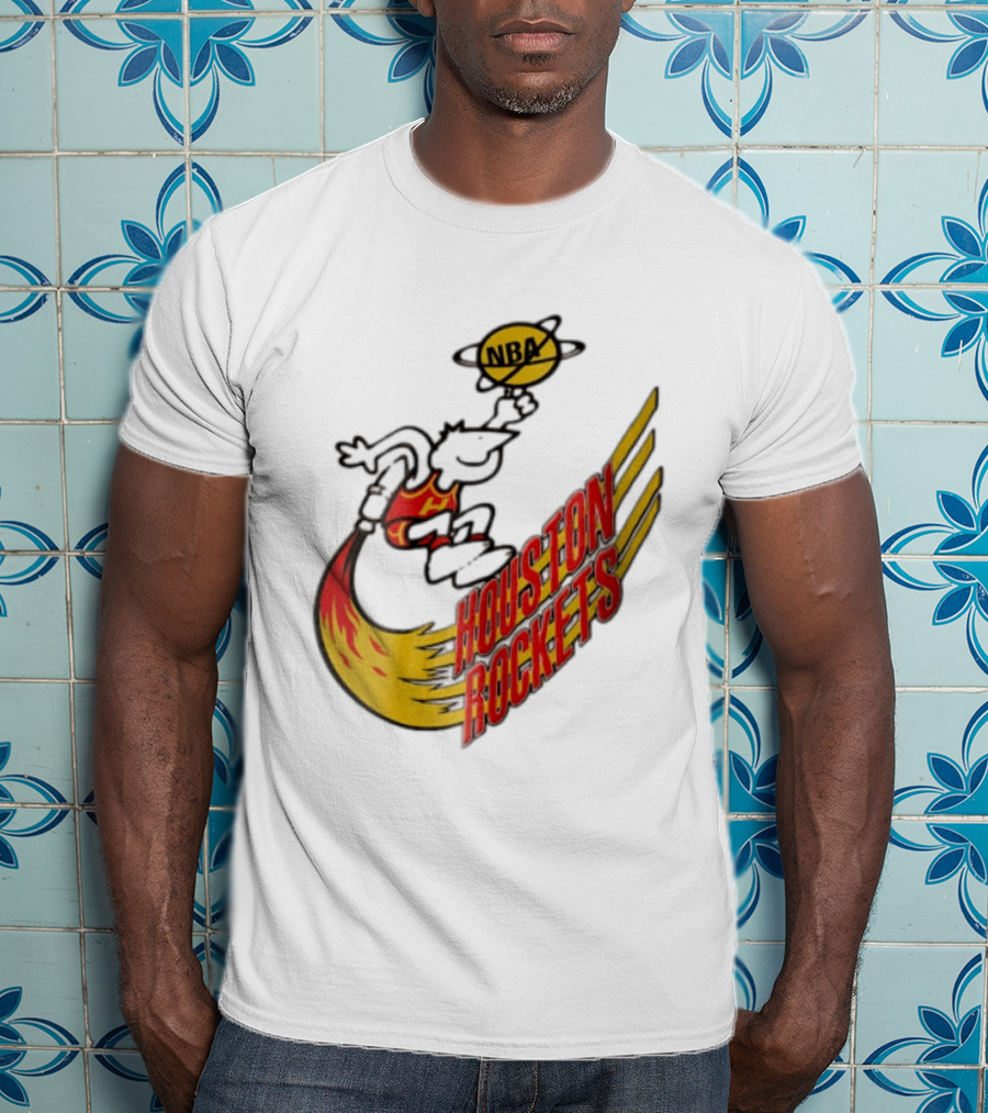 Houston Rockets NBA Turbo Basketball T-Shirt