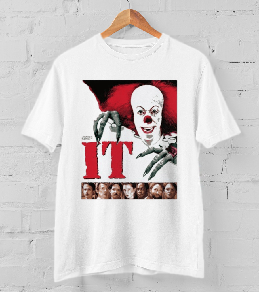 IT Eternal Grin Pennywise Creepy Clown Horror Movie T-Shirt