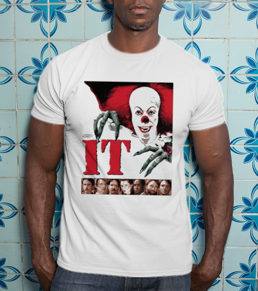 IT Eternal Grin Pennywise Creepy Clown Horror Movie T-Shirt