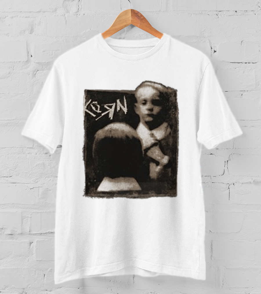 Korn Life Is Peachy 30th Anniversary Mirror Album Cover T-Shirt
