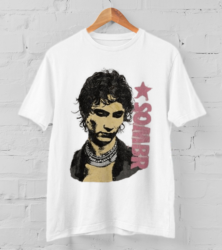 Sombr Store 2026 You Are The Reason Dateback Tour Star T-Shirt