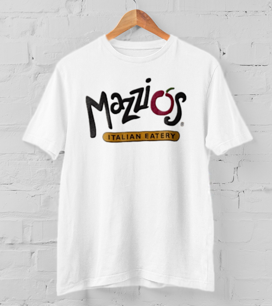 Mazzio's Italian Eatery Restaurant Iconic Branding T-Shirt