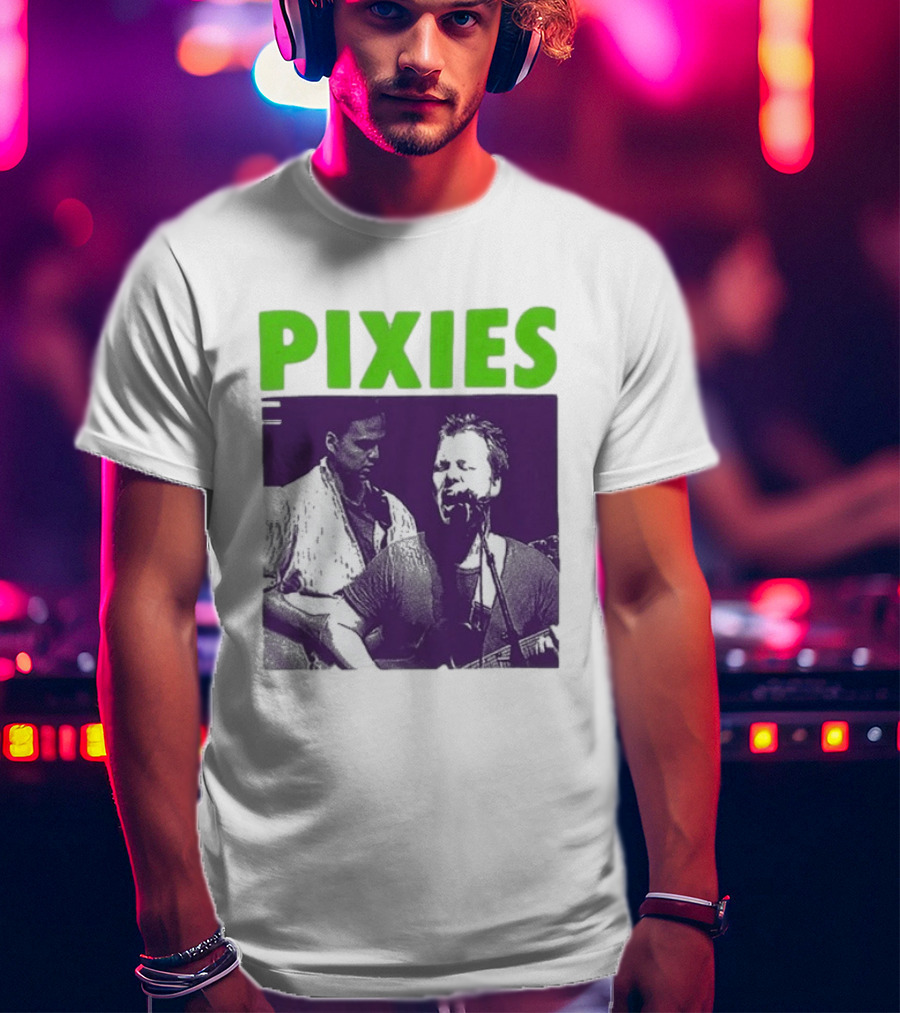 Pixies Band Performance Francis Santiago T-Shirt