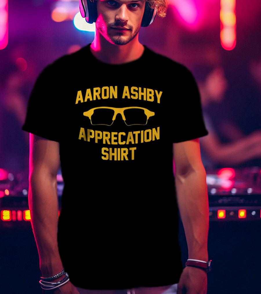 Aaron Ashby Glasses Fan Recognition T-Shirt