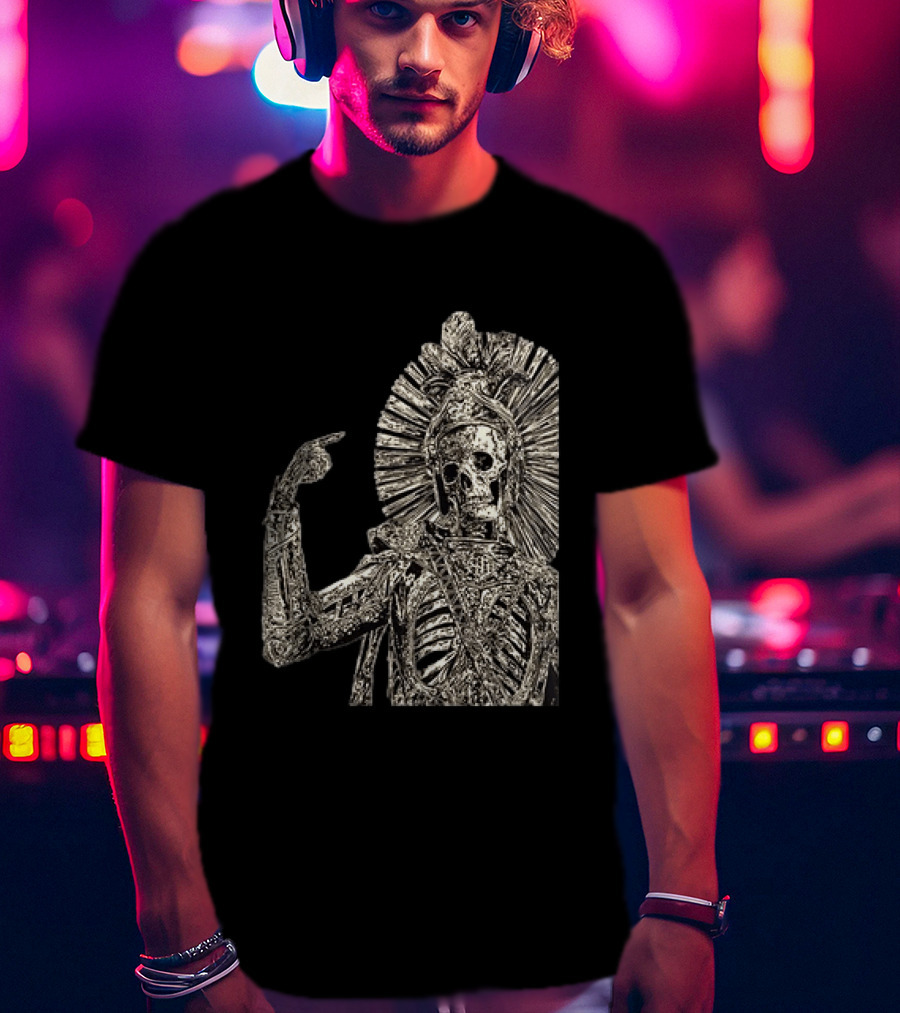Avenged Sevenfold Australia 2026 Tour Sun God Skeleton Warrior T-Shirt