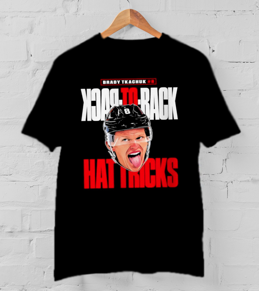 Brady Tkachuk Back To Back Hat Tricks T-Shirt