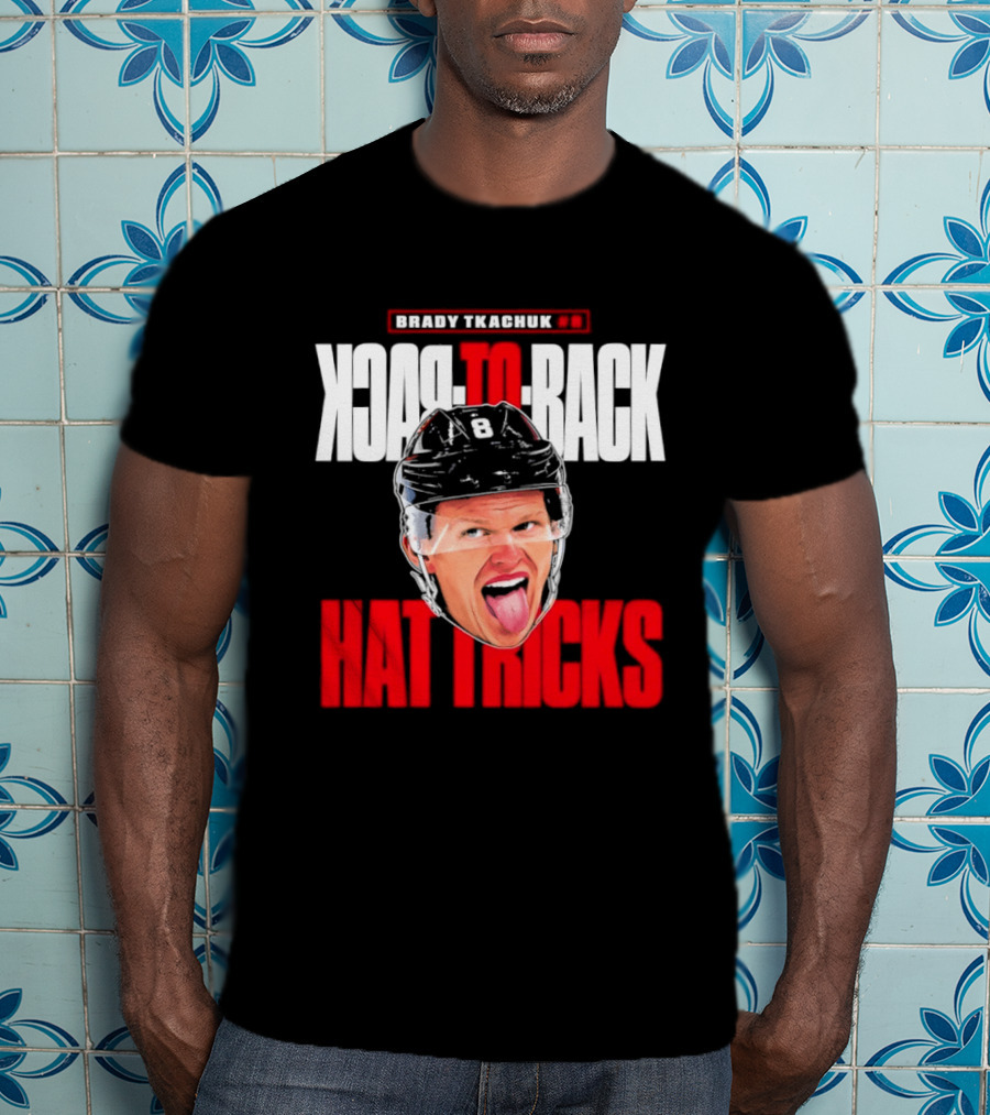 Brady Tkachuk Back To Back Hat Tricks T-Shirt