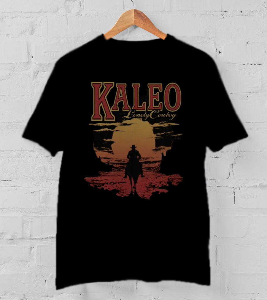 Kaleo Lonely Cowboy Sunset T-Shirt