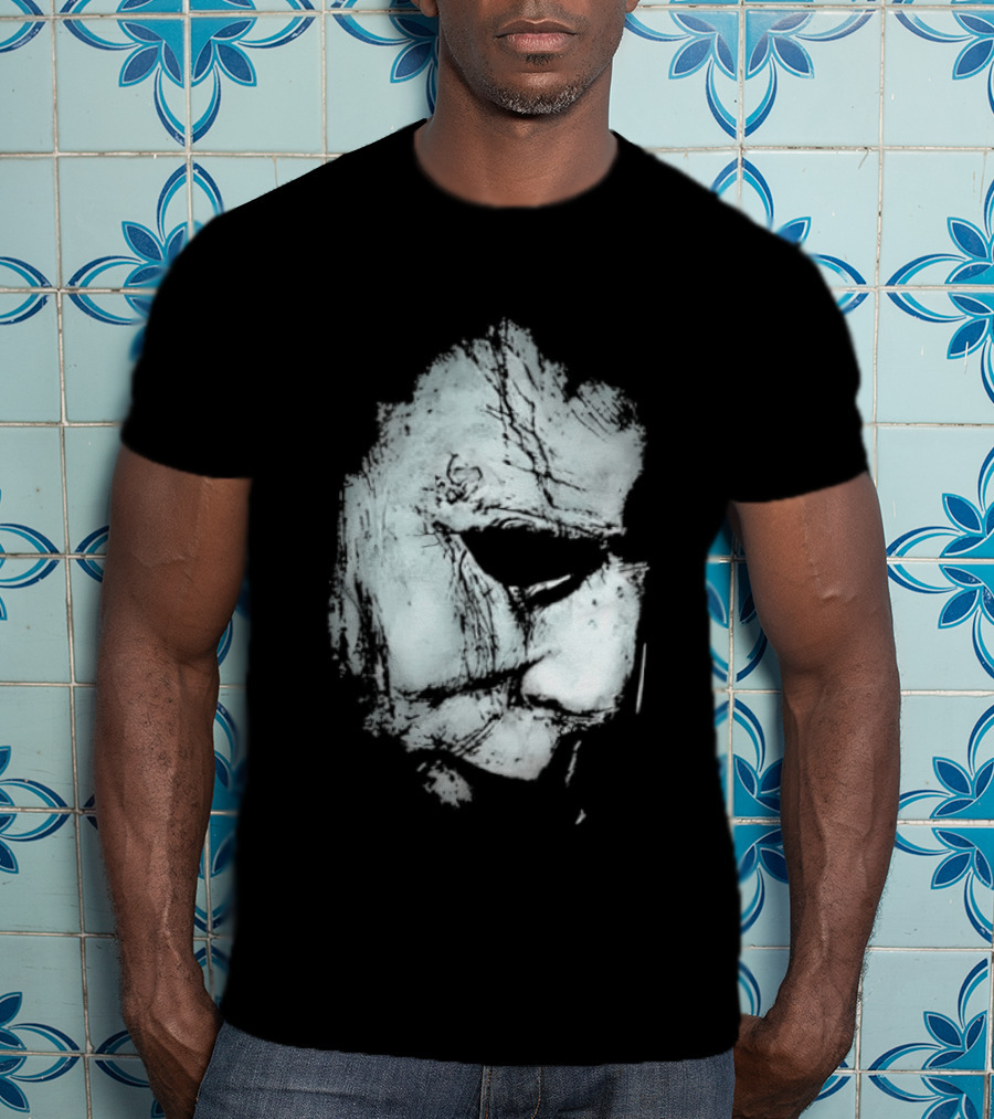 Michael Myers Mask Halloween Horror T-Shirt