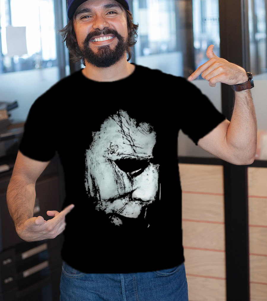 Michael Myers Mask Halloween Horror T-Shirt